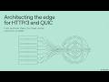 Architecting the edge for HTTP/3 and QUIC