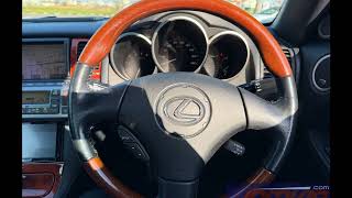 Details 2006 Lexus Sc 131000 km SC 430 Electric open MacLevy external navigation black leather seat heater L Update