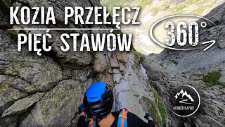 Kozia Przełęcz - Schronisko w Dolinie Pięciu Stawów Polskich - Wycieczka 360° część 4/5