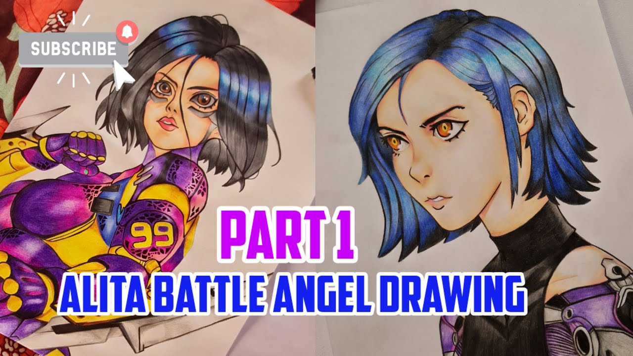 Desenhando Alita - Anjo de combate - Drawing Alita - BATTLE ANGEL, Desenhando Alita - Anjo de combate - Drawing Alita - BATTLE ANGEL Quem mais  gostou do filme?, By Anime Brasil
