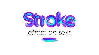 How to Apply a Brush Effect to Text in Adobe Illustrator