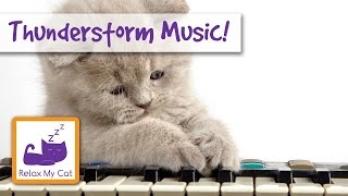 Music to Relax Cats During Thunderstorms