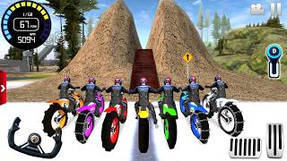 Impossible Motocross Bike Simulator 3D - Extreme Dirt Sport bikes stunts Driving - Android GamePlay screenshot 3
