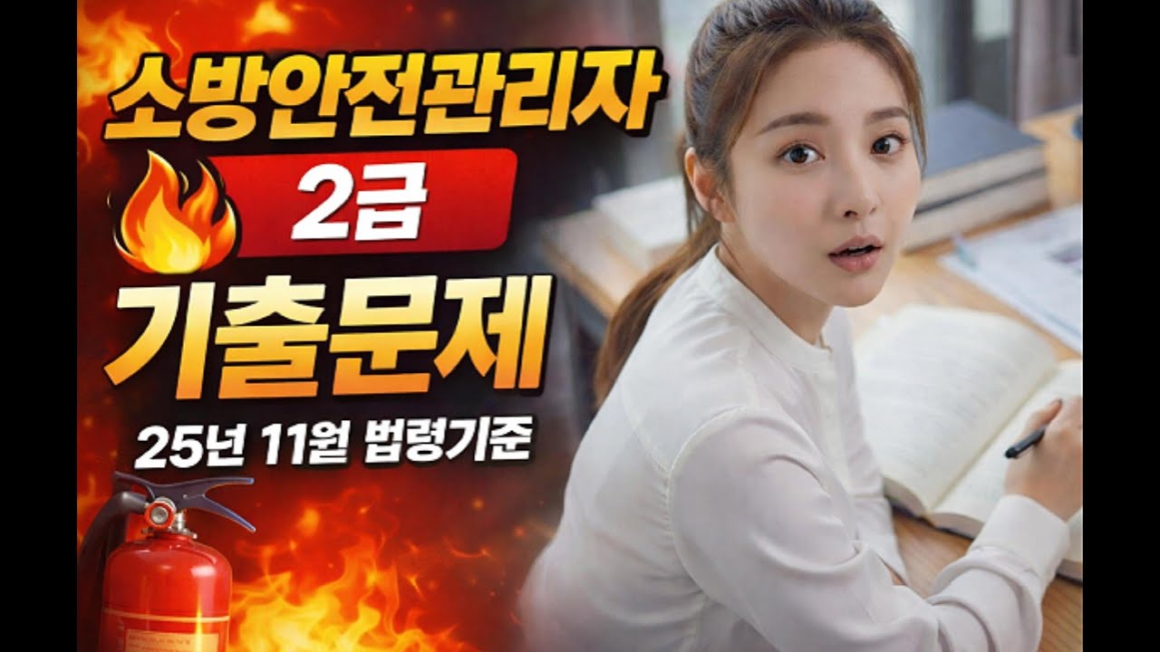 2급 소방안전관리자 기출문제 50문항 2025년 11월 발행
