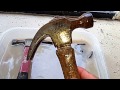Rust Removal Experiment with Vinegar, Baking Powder, and Hydrogen Peroxide Rust Removal Experiment with Vinegar, Baking Powder, and Hydrogen Peroxide