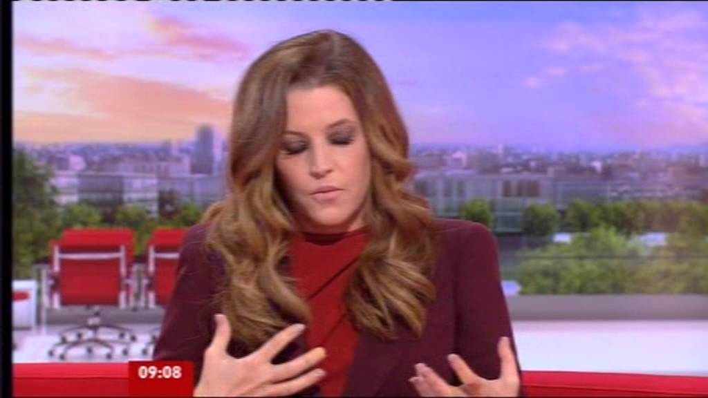 Lisa Marie Presley on BBC Breakfast 28/09/2012