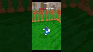 Testing The Most Effective Deer Trap In 99 Nights! #shorts #roblox #99nightintheforest