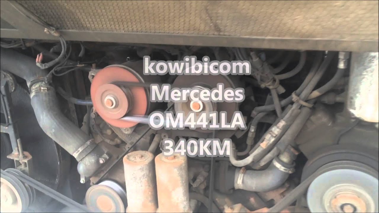 Mercedes OM441 LA 340KM motor engine silnik мотор  parts kowibicom