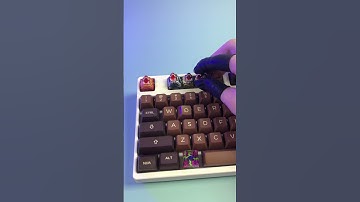 Come see the keycap with me #keycap #resin #setup #artisankeycaps #shots