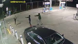 Aggravated robbery at a convenience store at the 2500 block of North Freeway. Houston PD #521010-25