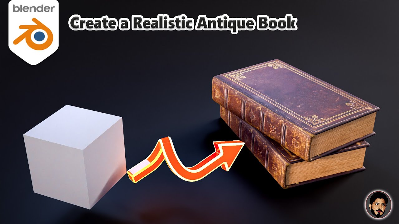 Create a Realistic Antique Book – Complete Modeling & Texturing ...
