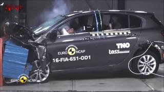 FIAT TIPO/EGEA NCAP CRASH TEST, BROKEN SEAT