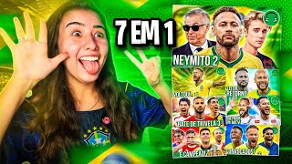 REACT 7 EM 1 ♫NEYMAR CONVOCADO ♫CONVOCADOS ♫NEYMAR VOLTOU ♫BATE DE TRIVELA ♫LEI DO RETORNO ♫ OH NEY…