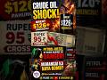 Crude Oil Shock! Brent$126+ pahuncha,Rupee 95 cross#bpsc#upsc#uppsc#viral#shortsviral#viral#crudeoil