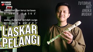 Not Angka Laskar Pelangi - Recorder Cover Iyan Mithriz