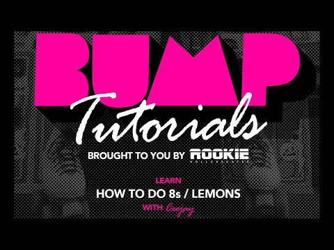 BUMP Rollerdisco tutorials learn how to do 8s/lemons on roller skates with Ceejay