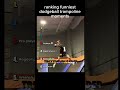 Ranking best trampoline dodgeball moments