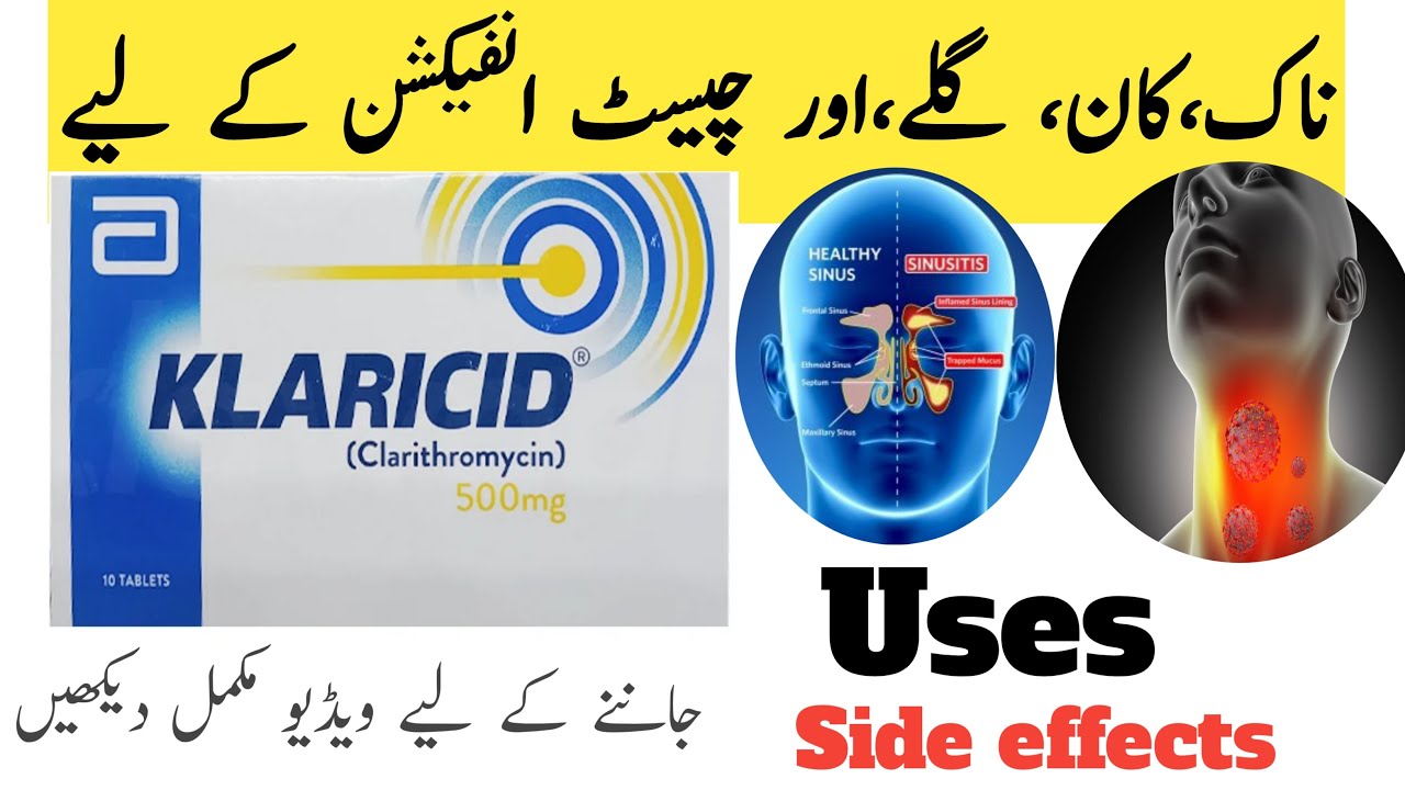 klaricid tablet uses in urdu clarithromycin 500 mg uses in Urdu and