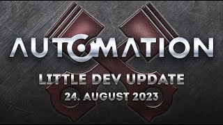 Little Dev Update: 24. August 2023 (Ellisbury Update)