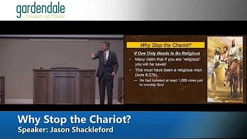 2020-08-16 PM - "Why Stop the Chariot" - Jason Sha...