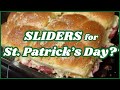 St patricks day sliders  baked reuben sandwiches