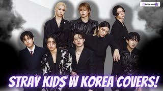 Stray Kids LOOK STUNNING in W Korea - Modeling Different Luxury Brands in 17 Covers!