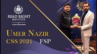 Umer Nazir CSS 2021 FSP