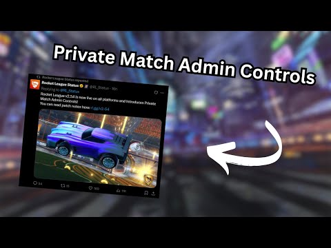 New Rocket League Update Introduces Private Match Admin Controls
