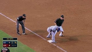 SD@ARI: Ross whiffs Hill, Rivera throws out Pollock