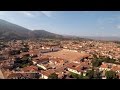 Villa de Leyva Boyaca Colombia desde el Aire con Drone