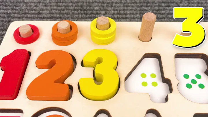 Find the Missing Numbers and Shapes with a Montessori Activity Puzzle