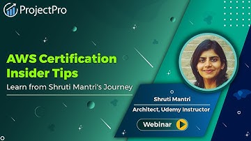 Mastering AWS Cloud Certifications: Learn from Shruthi Mantri