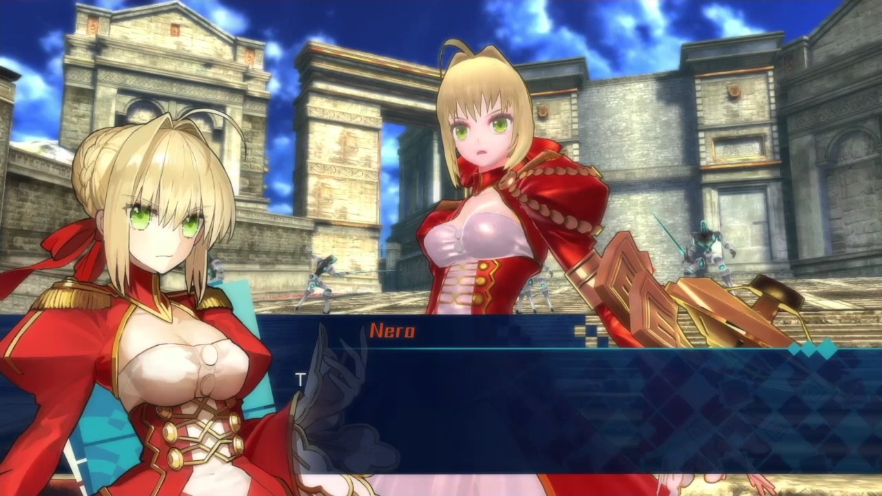 Fate/Extella Gameplay Footage YouTube