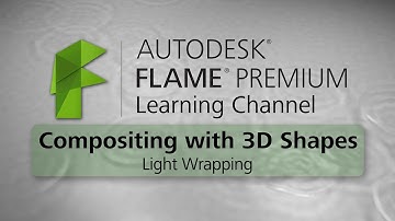 Compositing with 3D Shapes: Light Wrapping