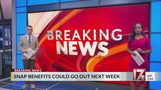 SNAP benefits could go out next week in North Carolina