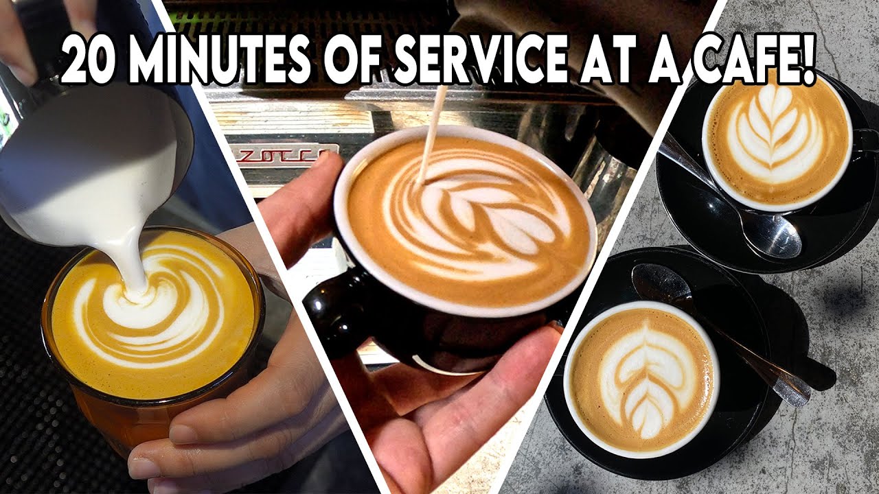 POV BARISTA WORKING A SUNNY MORNING SHIFT AT A CAFE CAFE VLOG DAY IN THE LIFE OF A BARISTA