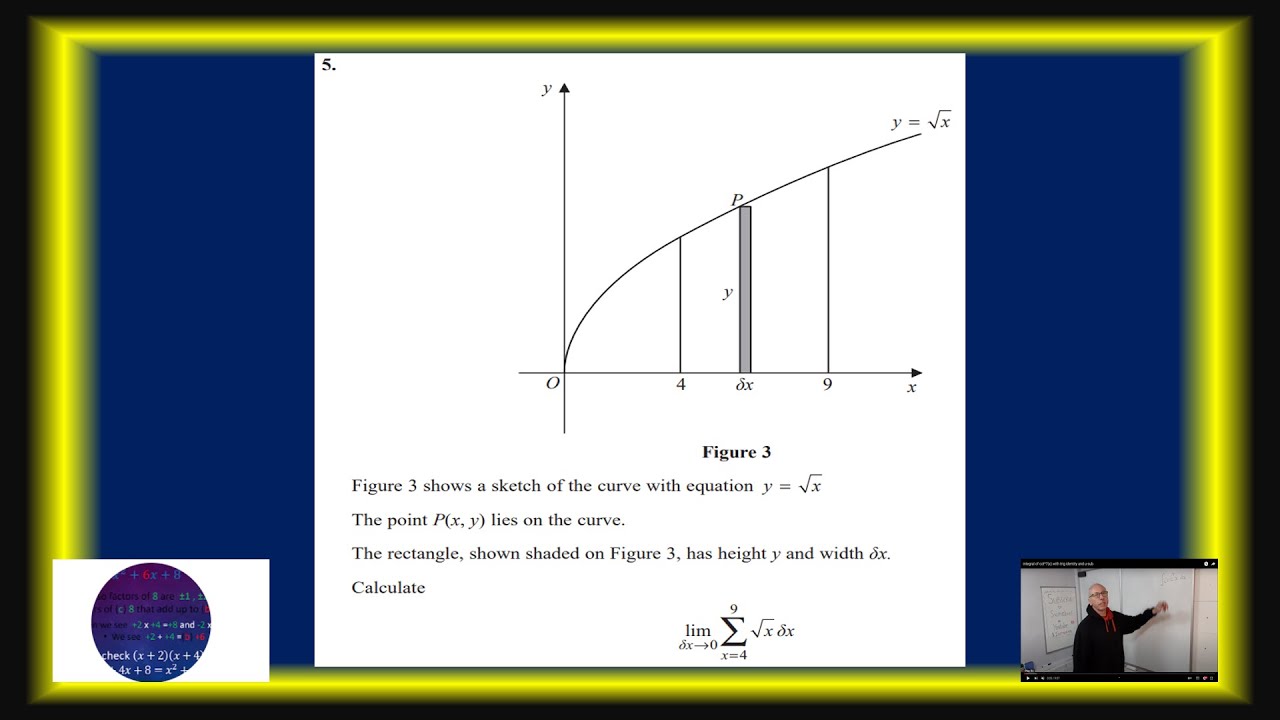 Calculate the Area under a Curve - YouTube