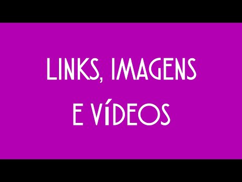 Vídeo: Como Inserir Um Link Em Um Fórum