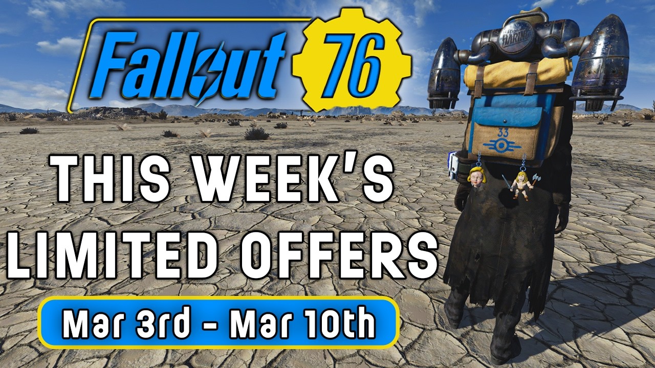 This Week’s Atomic Shop Limited Time Offers In Fallout 76