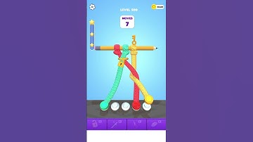 Tangle master 3D / New Android game play #500 #shorts