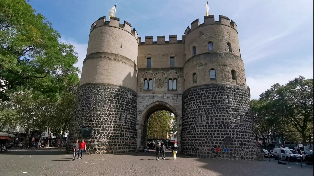 KÖLN (COLOGNE), GERMANY 🇩🇪 4K WALKING TOUR | RUDOLFPLATZ, FRIESENPLATZ - 20.09.2021