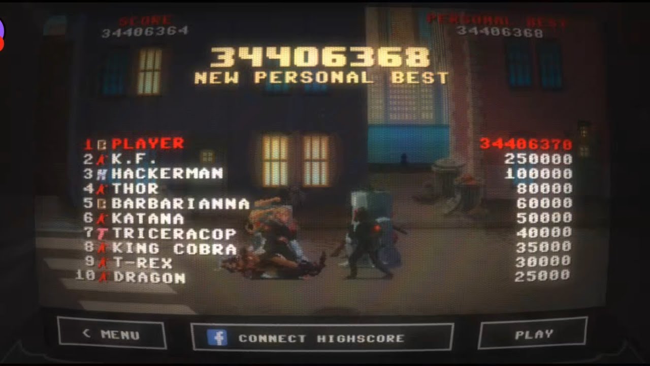 Kung Fury Street Rage 34 Million Score [World Record?]