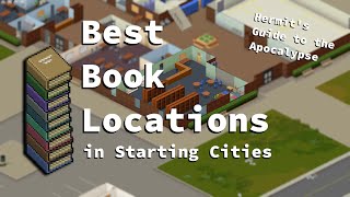 Best Book Locations in Project Zomboid