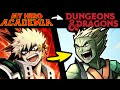 What if MY HERO ACADEMIA Characters were in D&D? (Stories & Speedpaint)