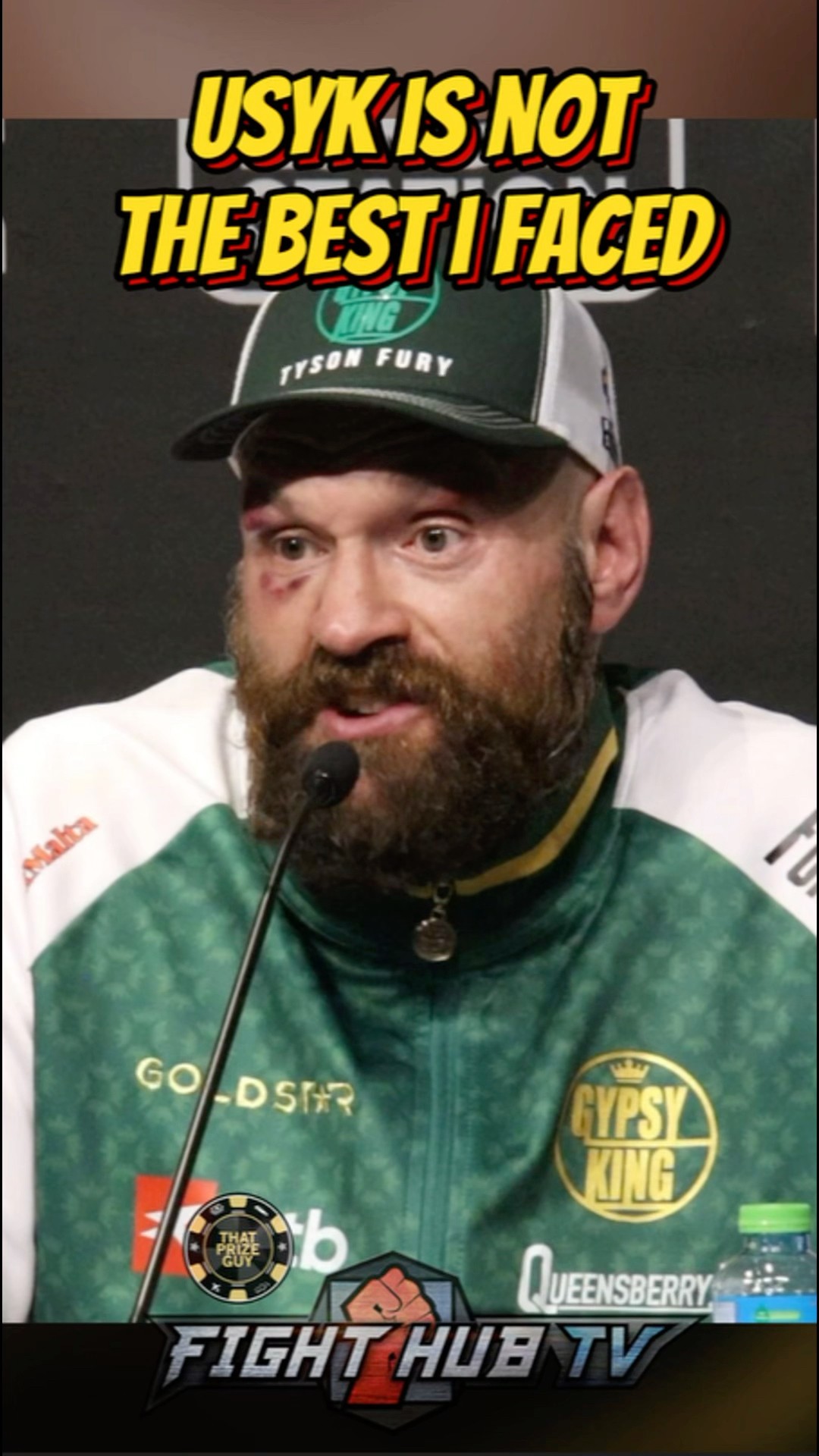 HE IS NOT THE BEST I FACED - Tyson Fury SHOCKING CLAIM after loss to Usyk!