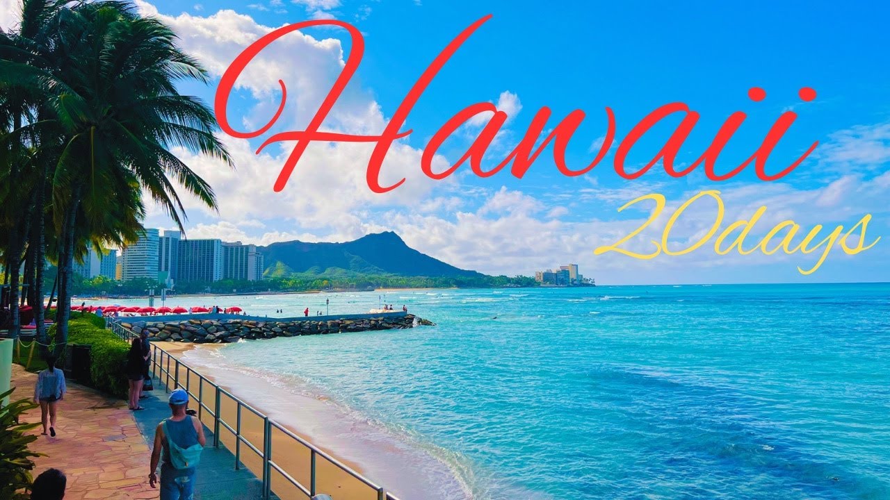 [2023ハワイお散歩編🌴]イリカイホテルからBarefoot Beach Cafeまでのワイキキビーチ沿いをゆっくりお散歩