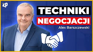 Skuteczne techniki NEGOCJACJI w życiu i biznesie. | Alex Barszczewski