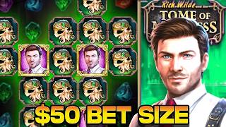 I Did High Bet Spins And Got A Bonus tome Of Madness