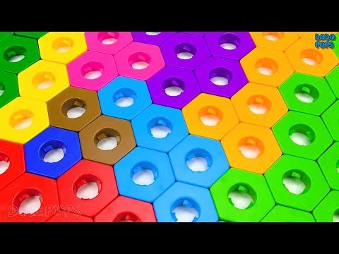 Learn Colors for Kids| Colours and Toys|Learn Colors with bolts and nuts|Learn colours