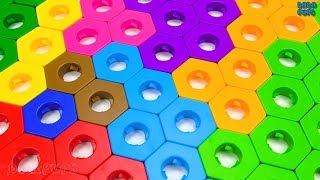 Learn Colors for Kids| Colours and Toys|Learn Colors with bolts and nuts|Learn colours